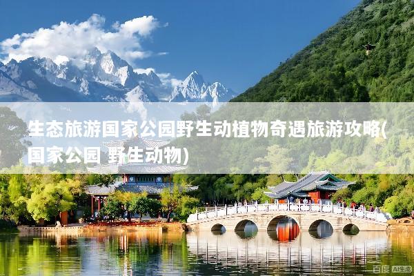生态旅游国家公园野生动植物奇遇旅游攻略(国家公园 野生动物)