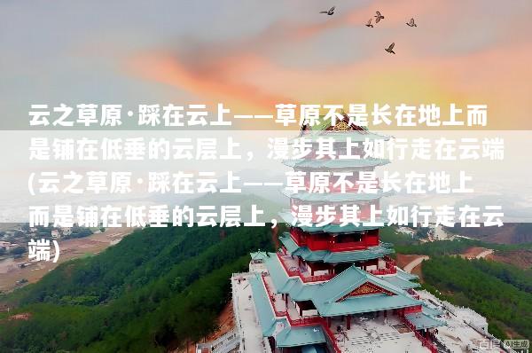 云之草原·踩在云上——草原不是长在地上而是铺在低垂的云层上，漫步其上如行走在云端(云之草原·踩在云上——草原不是长在地上而是铺在低垂的云层上，漫步其上如行走在云端)