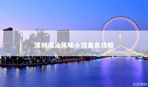 深圳潮汕风味小馆美食攻略
